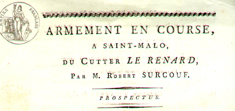 Surcoufs' Renard prospectus